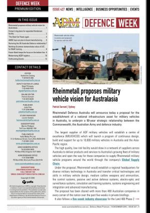 ADM's Defence Week Premium 427 PDF Version